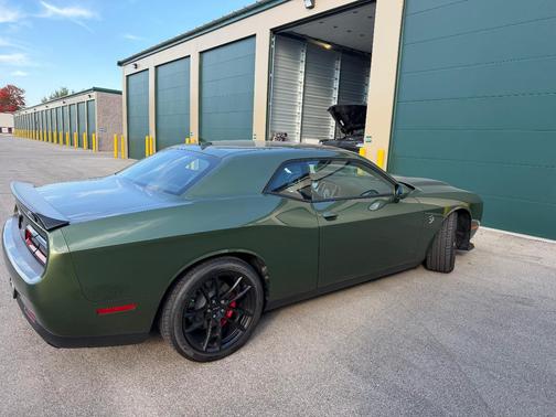 Green 2023 Dodge Challenger SRT Hellcat Jailbreak