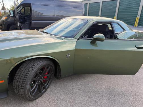 Green 2023 Dodge Challenger SRT Hellcat Jailbreak