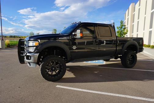 Black 2015 Ford F-350 Lariat