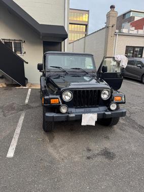 Black 2003 Jeep Wrangler X
