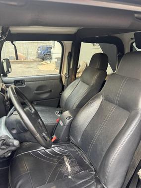 Black 2003 Jeep Wrangler X