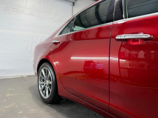Red 2014 Cadillac CTS 2.0L Turbo Performance