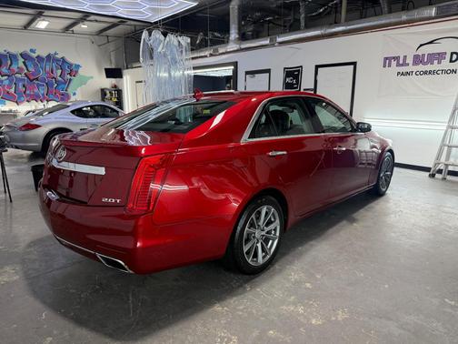 Red 2014 Cadillac CTS 2.0L Turbo Performance