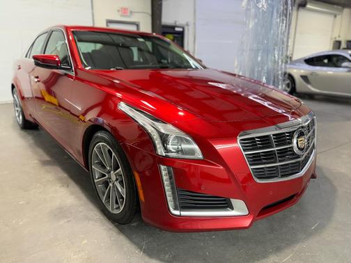 Red 2014 Cadillac CTS 2.0L Turbo Performance