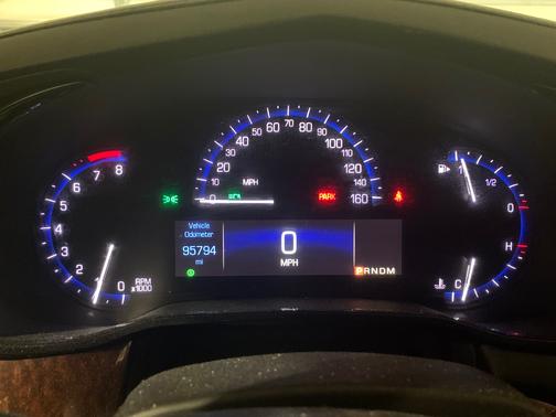 Red 2014 Cadillac CTS 2.0L Turbo Performance