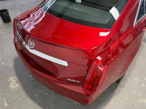 Red 2014 Cadillac CTS 2.0L Turbo Performance