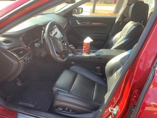 Red 2014 Cadillac CTS 2.0L Turbo Performance