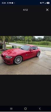Red 2007 BMW Z4 M Coupe