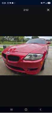 Red 2007 BMW Z4 M Coupe