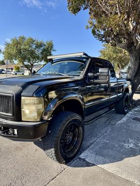 Black 2008 Ford F-250 FX4 SuperCab Super Duty