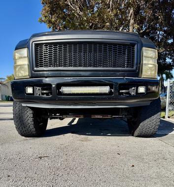 Black 2008 Ford F-250 FX4 SuperCab Super Duty
