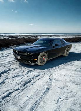 Black 2009 Dodge Challenger SRT8