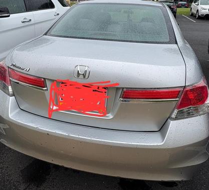 Silver 2012 Honda Accord LX