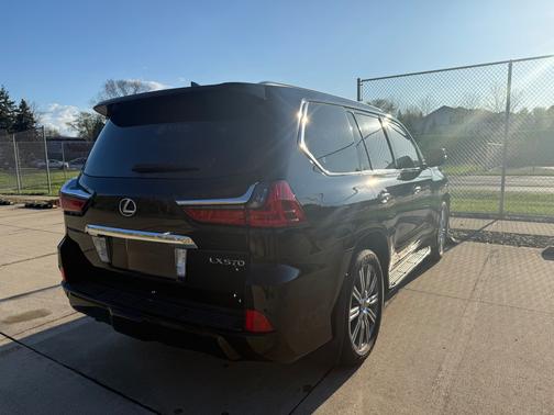 Black 2017 Lexus LX 570 Base