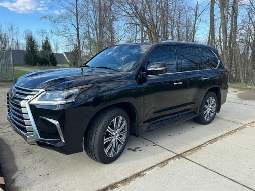 Black 2017 Lexus LX 570 Base