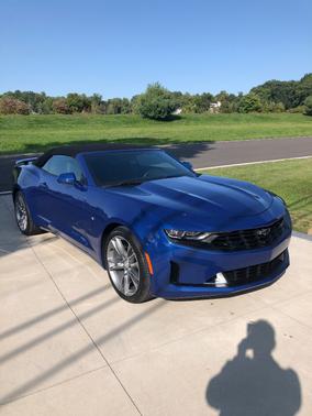 Blue 2019 Chevrolet Camaro 2LT
