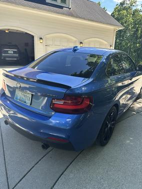 Blue 2016 BMW M235 i xDrive