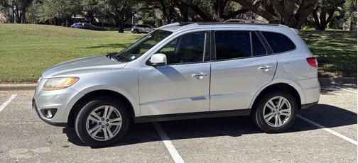 Silver 2011 Hyundai SANTA FE Limited