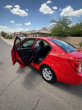 Red 2014 Chevrolet Sonic LTZ