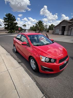 Red 2014 Chevrolet Sonic LTZ