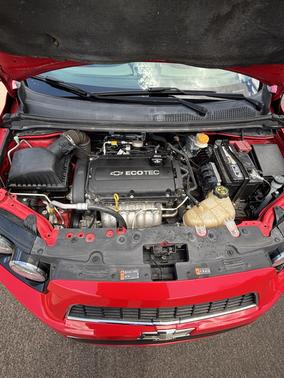 Red 2014 Chevrolet Sonic LTZ