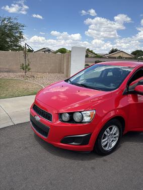 Red 2014 Chevrolet Sonic LTZ