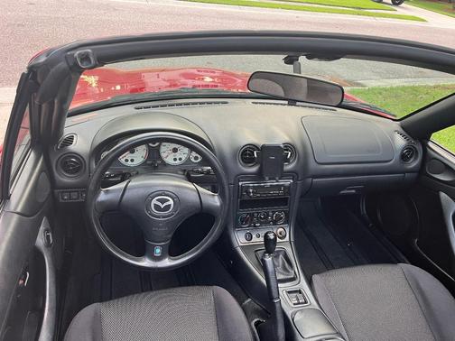 Red 2003 Mazda MX-5 Miata Base