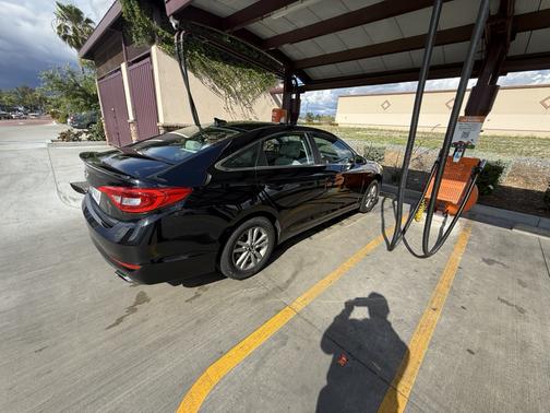 Black 2017 Hyundai SONATA SE