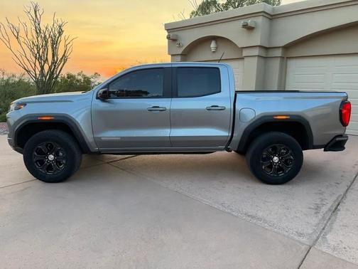 Gray 2024 GMC Canyon Elevation