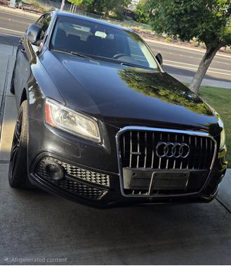 Black 2014 Audi Q5 3.0T Prestige quattro