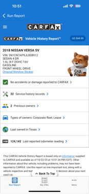 2018 Nissan Versa 1.6 SV