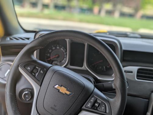 Yellow 2013 Chevrolet Camaro ZL1