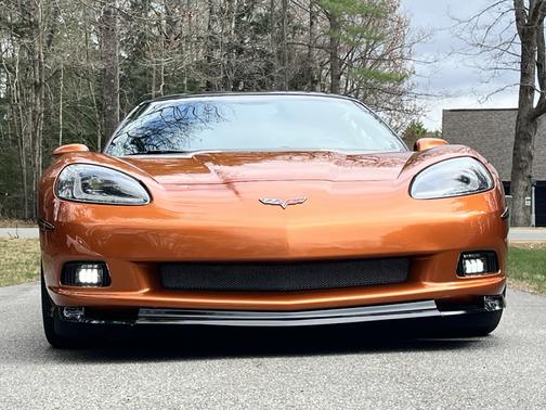 Orange 2007 Chevrolet Corvette Base