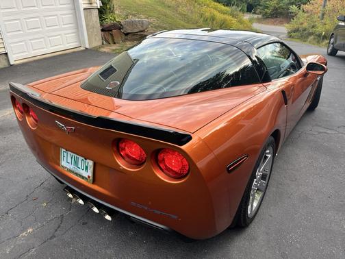 Orange 2007 Chevrolet Corvette Base