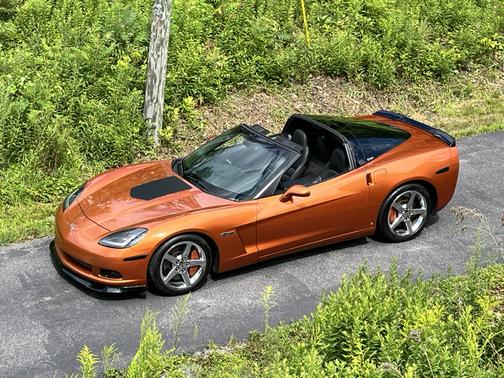 Orange 2007 Chevrolet Corvette Base