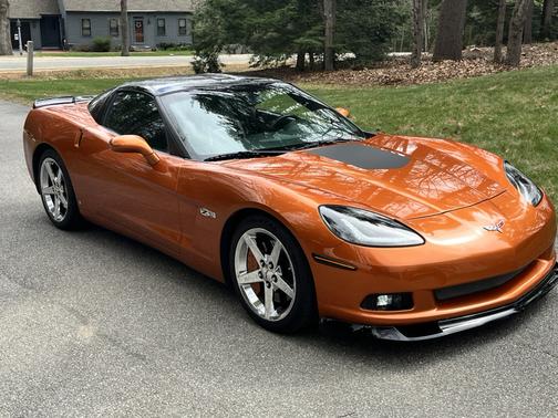 Orange 2007 Chevrolet Corvette Base