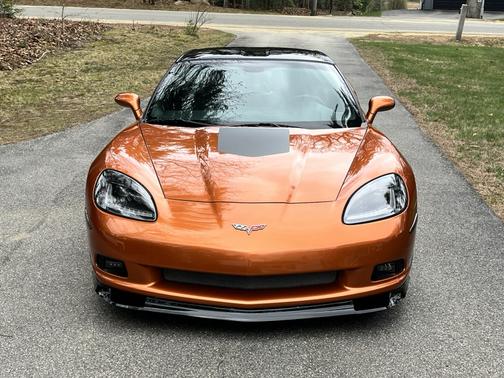 Orange 2007 Chevrolet Corvette Base