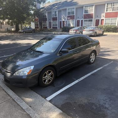 Gray 2007 Honda Accord EX-L