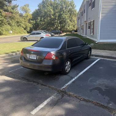 Gray 2007 Honda Accord EX-L
