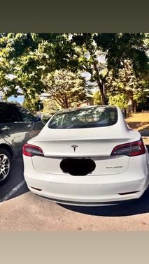 White 2019 Tesla Model 3 Long Range