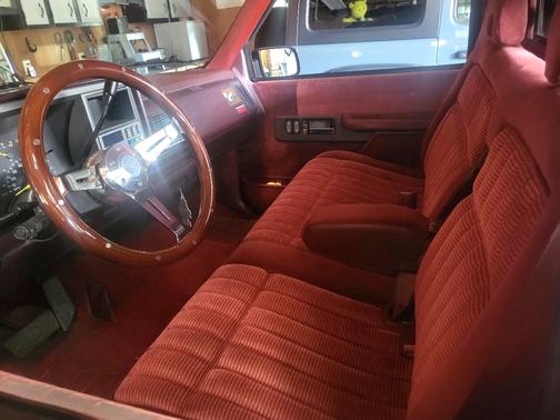 Red 1993 Chevrolet 1500 Sportside