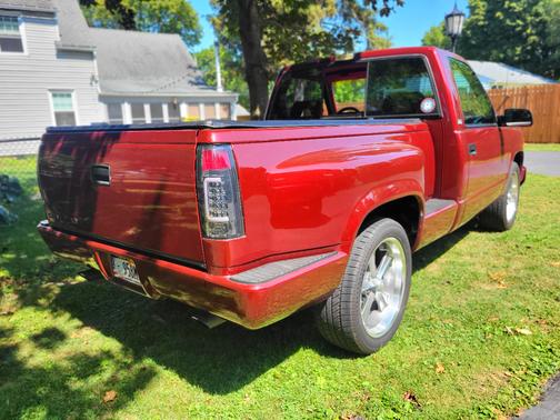 Red 1993 Chevrolet 1500 Sportside