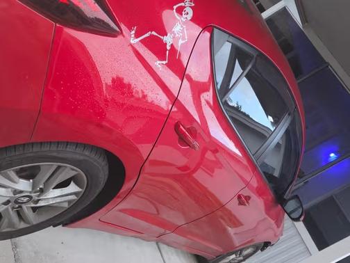 Red 2020 Hyundai ELANTRA Value Edition