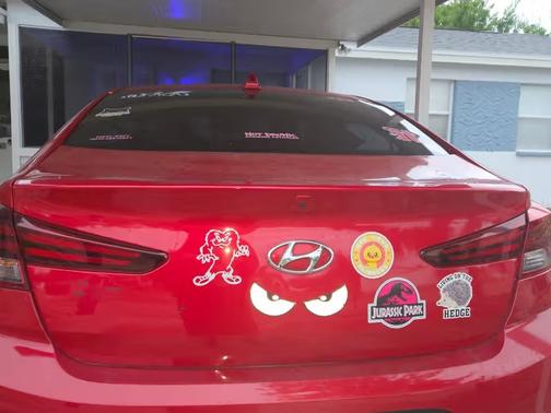 Red 2020 Hyundai ELANTRA Value Edition