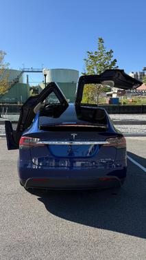 Blue 2020 Tesla Model X Long Range Plus
