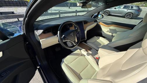 Blue 2020 Tesla Model X Long Range Plus