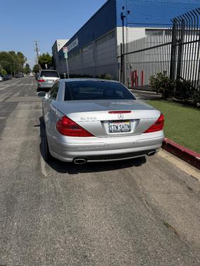 Silver 2003 Mercedes-Benz SL-Class SL500 Roadster