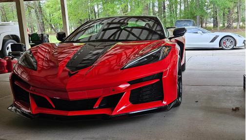 Red 2024 Chevrolet Corvette E-Ray 3LZ