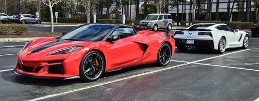 Red 2024 Chevrolet Corvette E-Ray 3LZ