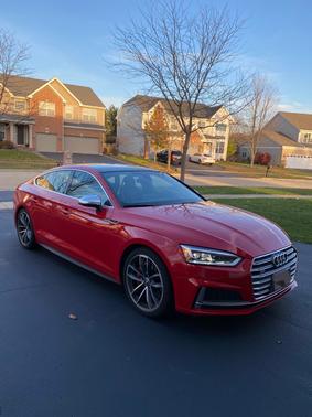 Red 2018 Audi S5 3.0T Prestige